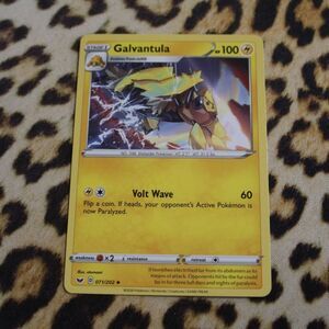 Galvantula 071/202 Pokemon Card